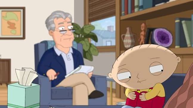 There have been many jokes about Stewie's alleged sexuality. Credit: Fox