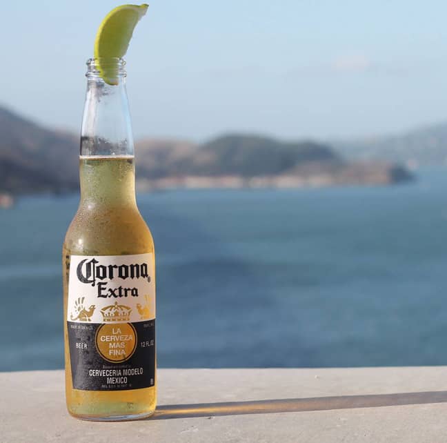 Does look bloody refreshing though, doesn't it? Credit: Corona