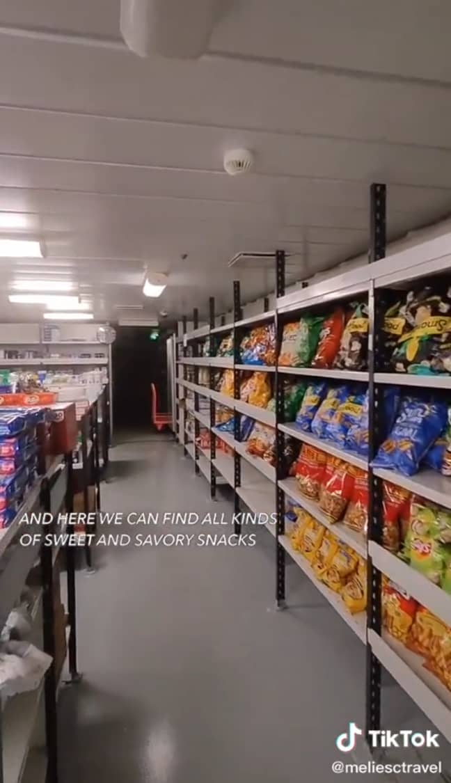 Royal Caribbean Cruise Ship Worker Reveals Secret Supermarket For ...