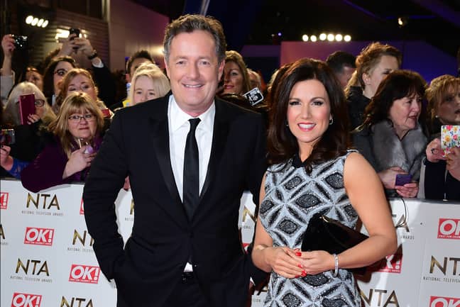 Piers and Susanna. Credit: PA