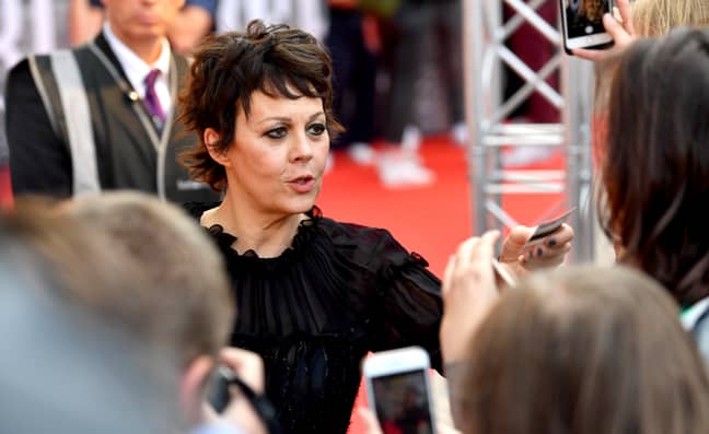 Helen McCrory at the premiere. Credit: PA