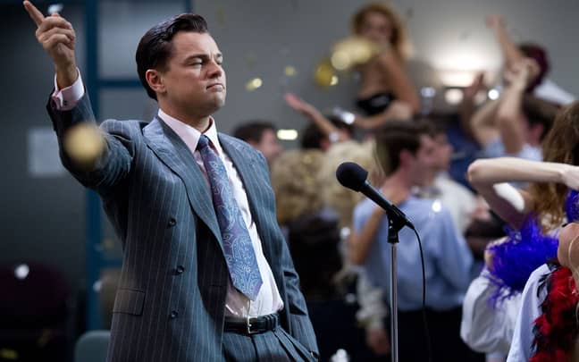 Leonardo DiCaprio as Belfort in The Wolf of Wall Street. Credit: Paramount