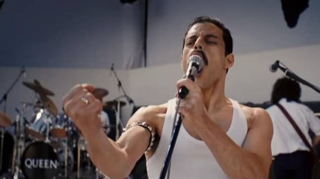 Rami Malek as Freddie Mercury in 'Bohemian Rhapsody'. Credit: 20th Century Fox