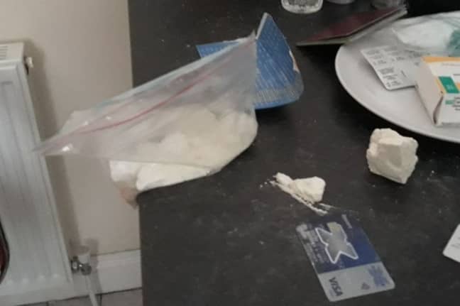 Police have praised the workman for the course of action he took upon discovering the drugs. Credit: Northumbria Police