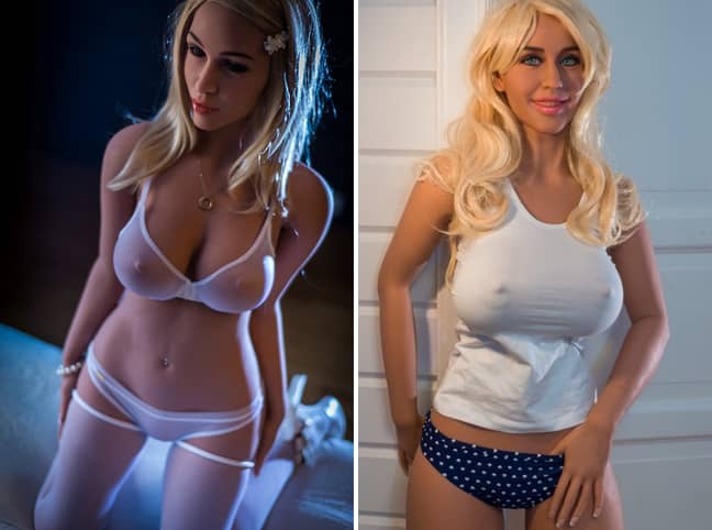 'The Heartbreaker' and 'Jessica (Soccer Mom)' Sex Doll. Credit: Lovedoll