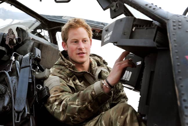 Prince Harry in Afghanistan in 2012. Credit: PA