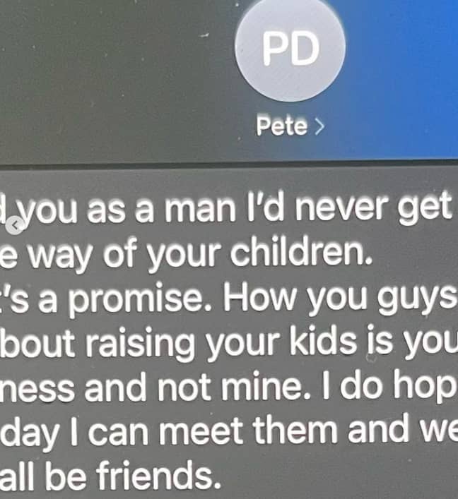Pete Davidson text to Kanye West