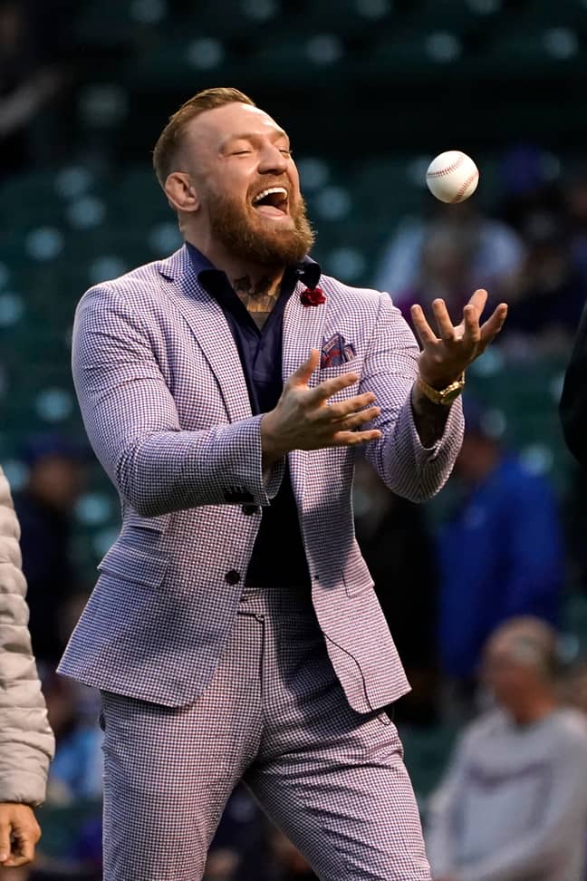 McGregor is adamant his pitch was actually pretty good. Credit: PA