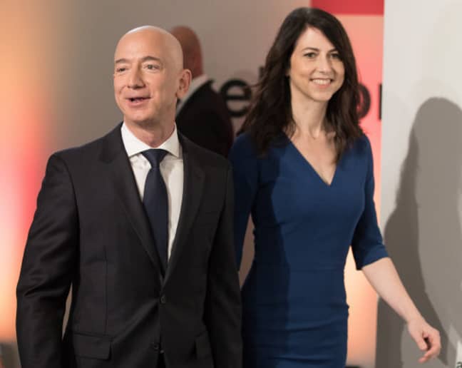 The settlement means Jeff Bezos will continue to be the richest person in the world. Credit: PA