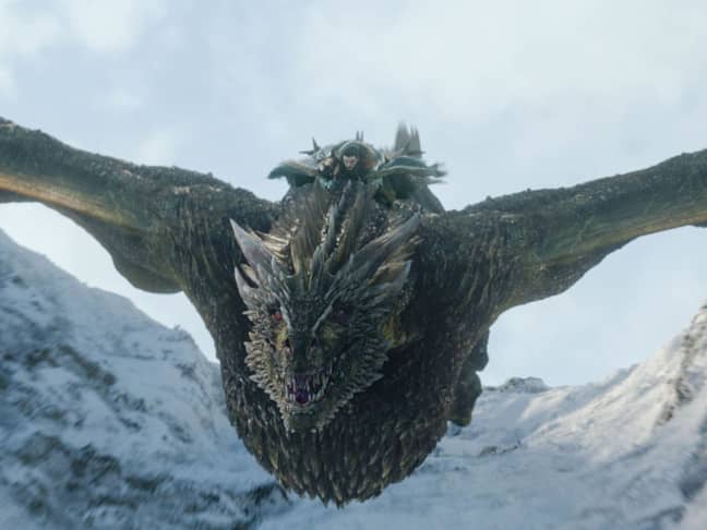 Jon Snow riding a dragon was a definite highlight. Credit: HBO