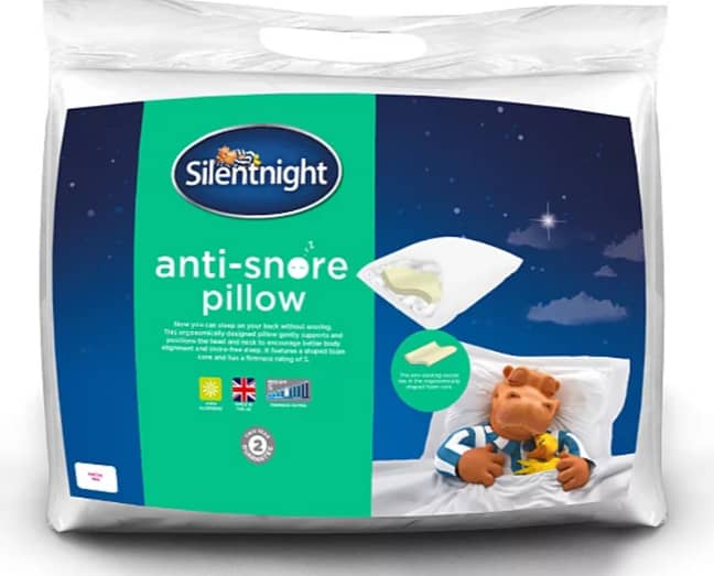 The anti-snore pillow is getting rave reviews. Credit: Asda/Silentnight