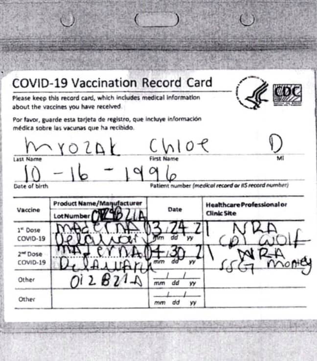 'Maderna' vaccine. Credit: Hawaii Department of the Attorney General