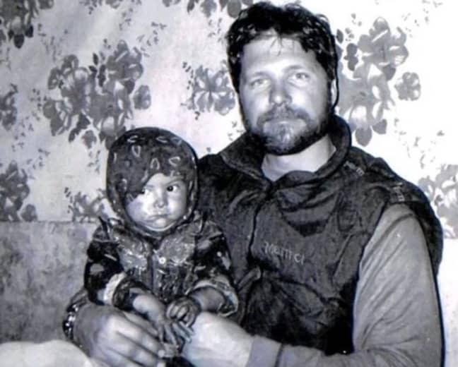 Chapman in Afghanistan shortly before he died. Credit: US Department of Defence
