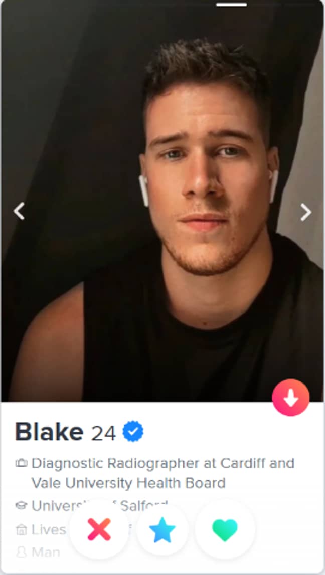 On tinder a being male model Male model's