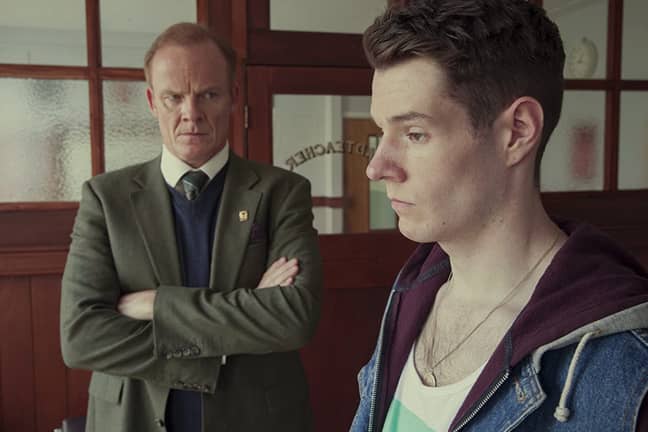 Connor Swindells and Alistair Petrie have been praised for their father-son chemistry on the show. Credit: Netflix