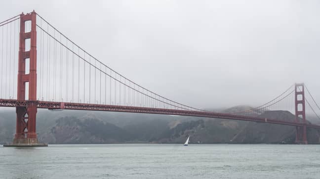 The Golden Gate Bridge in San Francisco. Credit: PA
