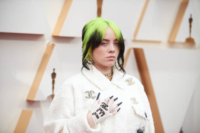 Billie Eilish has criticised body shaming in a video as part of her new world tour. Credit: PA
