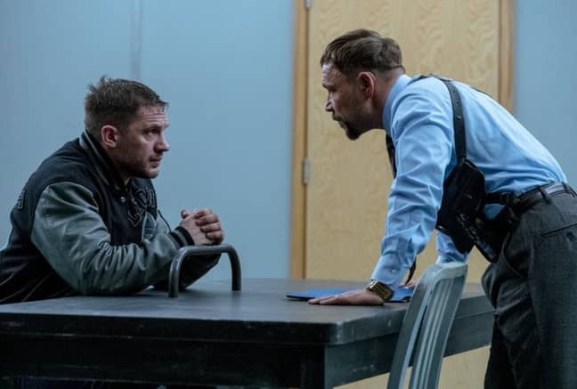 Tom Hardy and Stephen Graham in Venom: Let There Be Carnage. Credit: Marvel Entertainment
