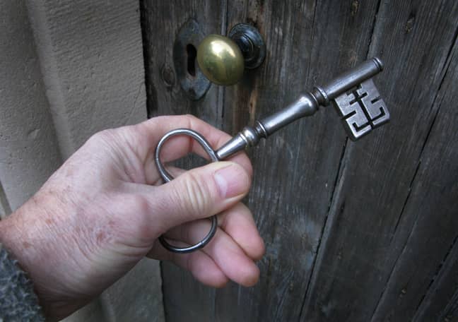 The key isn't the only creepy thing about the house. Credit: Alamy