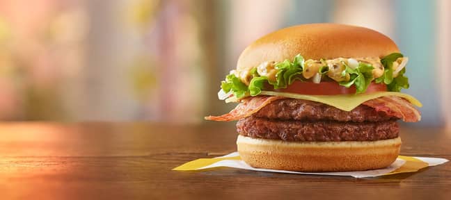 McDonald's Bacon Clubhouse Double Burger. Credit: McDonald's