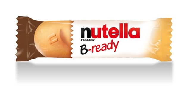 Nutella chocolate biscuit bar