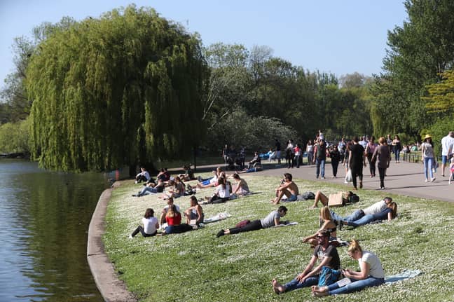 A heatwave is hitting the UK this weekend. Credit: PA