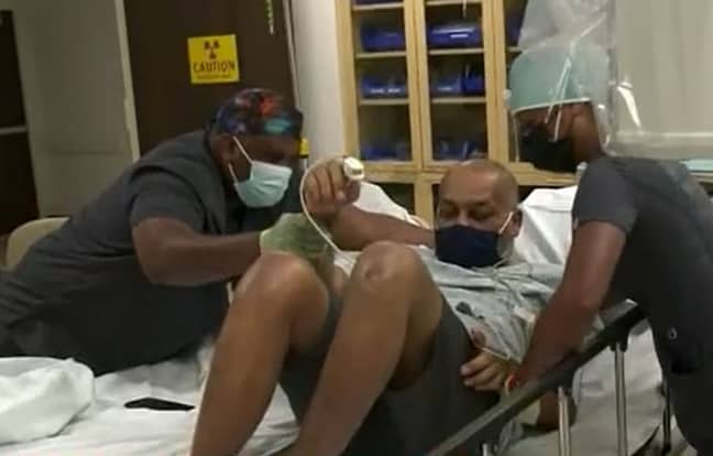 Josh Garza underwent a double lung transplant. Credit: CNN