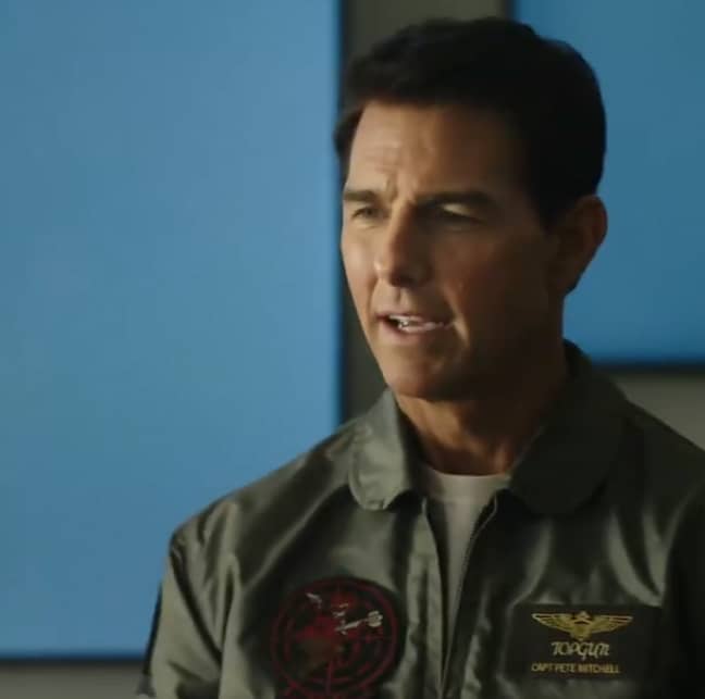 Tom Cruise stars as Pete 'Maverick' Mitchell. Credit: Paramount