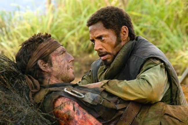 Robert Downey Jr. says his mum was 'horrified' when he took the role in Tropic Thunder. Credit: DreamWorks Pictures