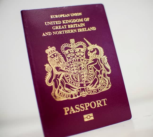 The British passport has dropped to sixth place this year. Credit: PA