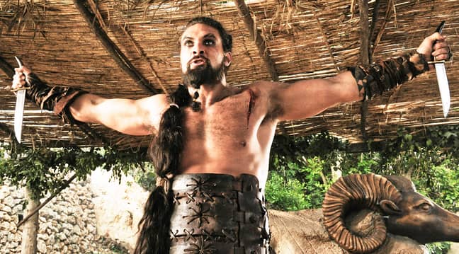 Khal Drogo (Jason Momoa) in 'Game of Thrones'. Credit: HBO
