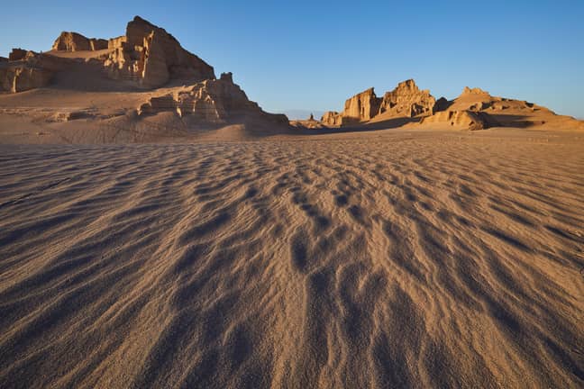 The Lut Desert. Credit: PA