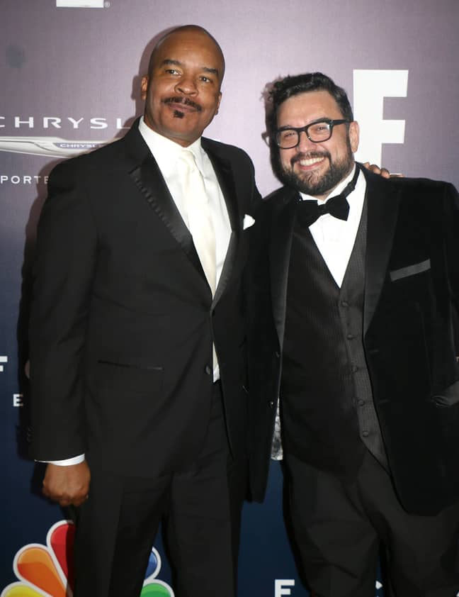 David Alan Grier and Horatio Sanz at the 74th Annual Golden Globe After Party in 2017. (Credit: PA)