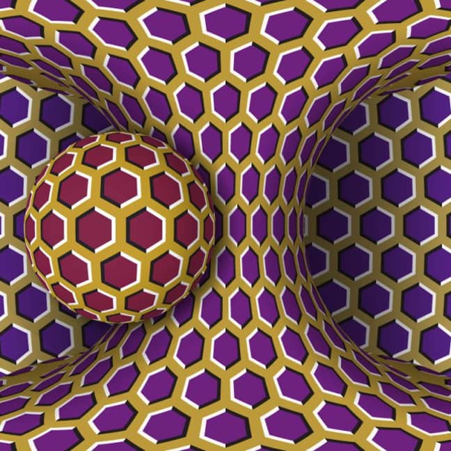 People have suggested this illusion reflects stress levels and fatigue. Credit: Shutterstock