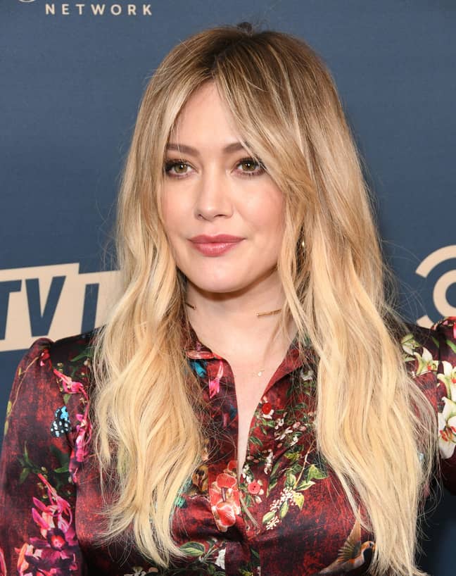 Hilary Duff, who was nothing to do with this, we assume. Credit: PA