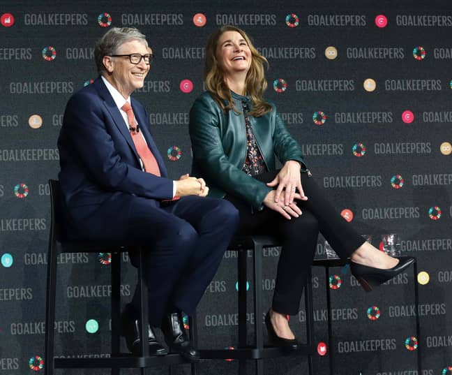 Bill and Melinda Gates. Credit: PA
