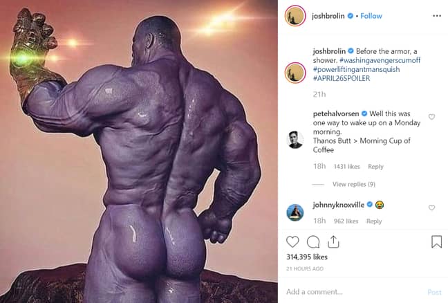 Thanos Naked