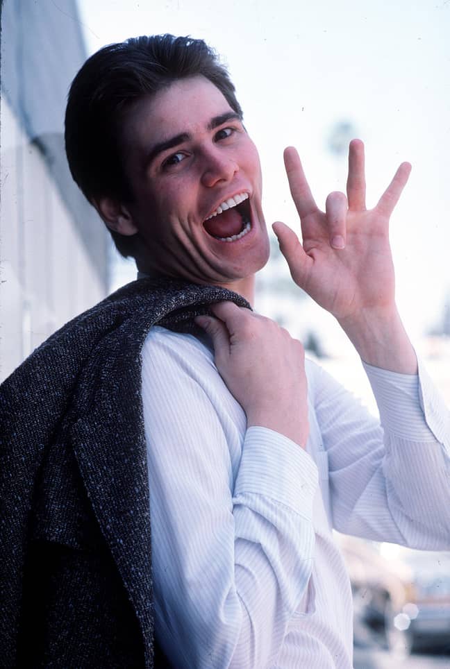 Carrey in 1984. Credit: PA