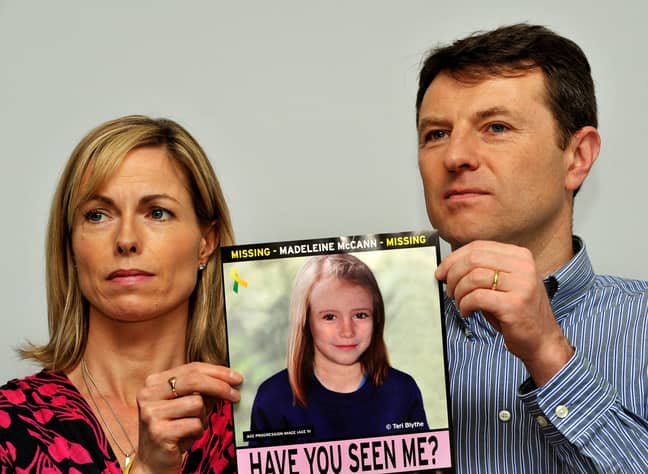 Gerry and Kate McCann have never given up hope of finding Maddie alive. Credit: PA
