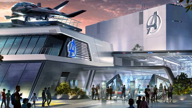 An artist's impression of the new attraction. Credit: Disney/Marvel