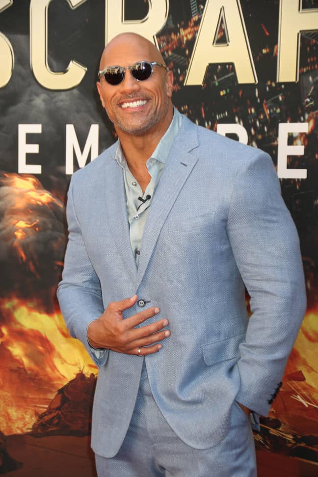 The Rock says the film has been six years in the making. Credit: PA