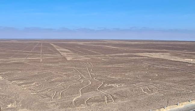Nazca Lines in Peru. (Credit: Google Maps)