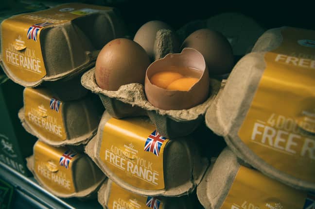 All the double yolkers you could want. Credit: Morrisons