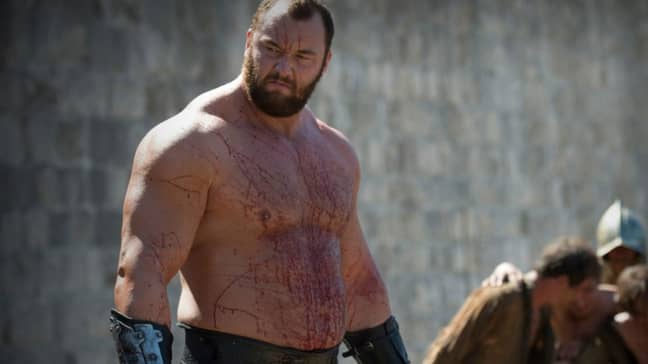 The Mountain wouldn't read soppy poetry. Credit: HBO