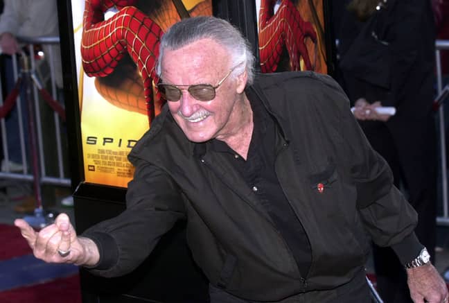 Stan Lee in 2002. Credit: PA