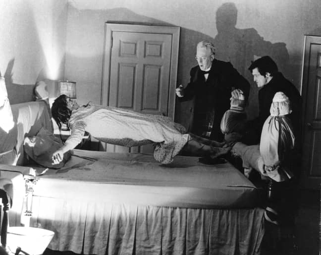 Father Vincent says the reality is not a million miles away from the movies, such as The Exorcist. Credit: Warner Bros