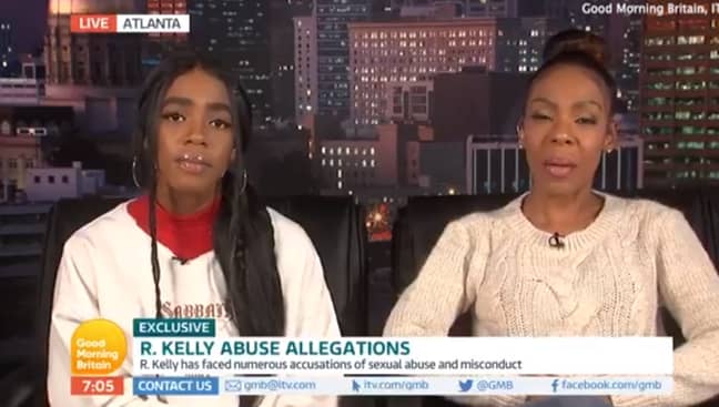 The rapper's ex-wife said she was abused by him. Credit: ITV