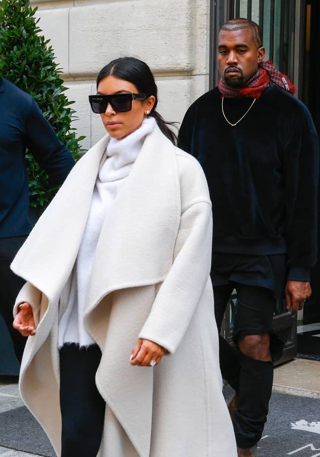 Kanye West's new track claims that Kim Kardashian is still in love with him. Credit: PA