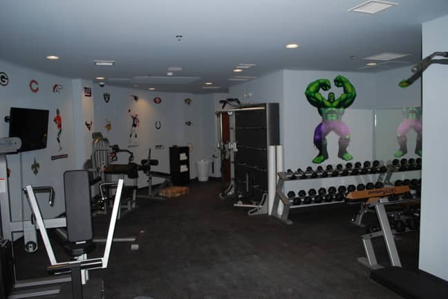 Residents have access to a fully-functioning underground gym. Credit: Survival Condos