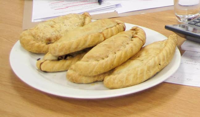 According to a friend, the pasties remind him of his childhood in Cornwall. Credit: PA